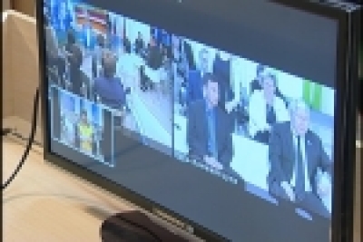 Николай Степанович Сыса принял участие в первом телемосте, посвященном теме Евразийского экономического союза и перспективам развития бизнеса.